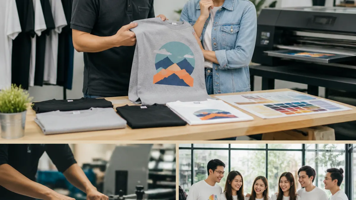 ร้านสกรีนเสื้อ — รีวิวร้านสกรีนเสื้อ เลือกยังไงให้ตอบโจทย์ทั้งงานด่วน งานกลุ่ม และราคาสบายกระเป๋า